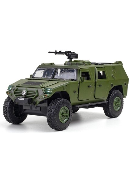 Simülasyon 1:28 Savaşçı Alaşım Off-Road Polis Arabası Modeli Çocuk Oyuncak (Yurt Dışından)