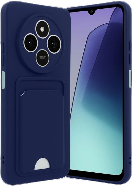 Xiaomi Redmi 14C Kelvin Kartvizitli Silikon - Lacivert - NEONX4212-9212