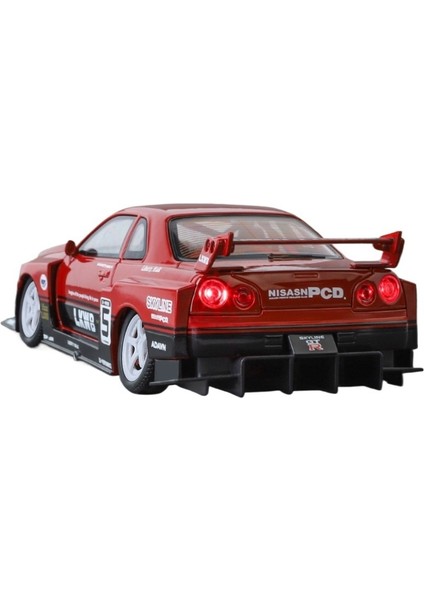 1:24GTR Manzarası Modifiye Araba Simülasyonu Spor Araba Modeli (Yurt Dışından) fiyatları
