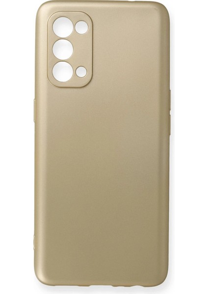 Oppo Reno 5 Kılıf First Silikon - Gold - NEONX5181-3914