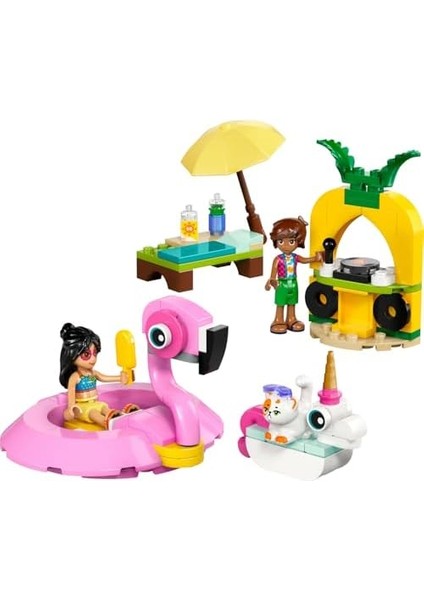 Friends Tek Boynuzlu At ve Flamingo Havuz Partisi 42658-5 Yaş ve Üzeri Kız ve Erkek Çocuklar Için 2 Mini Bebek ve 1 Kedi Figürü Içeren Yaratıcı Oyuncak Yapım Seti, Hediye Fikri (99 Parça) fiyatları