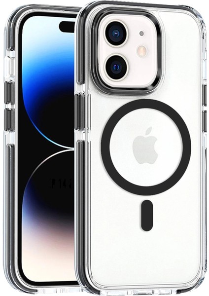 iPhone 11 Bella Magsafe Kapak - Siyah - NEONX2094-8187