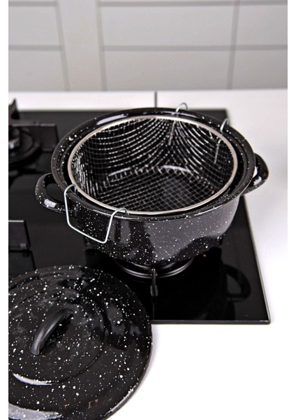 Siyah Fritöz ve Kızartma Tenceresi, Sağlıklı ve Pratik Kullanım fiyatları