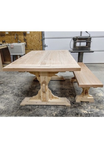 Ert Model Hikioe Japon Stili Masif Yemek Masası