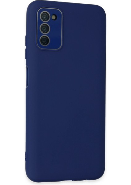 Samsung Galaxy A03S Kılıf Lansman Glass Kapak - Sky Blue Svlrs fiyatları
