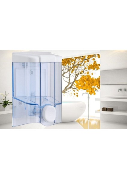 500 ml Şeffaf Çok Amaçlı Sıvı Sabun ve Temizlik Dispenseri