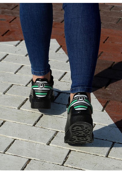 Benetton Siyah Kadın Sneaker