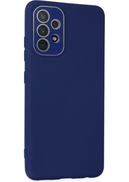 Samsung Galaxy A33 5g Kılıf Lansman Glass Kapak - Sky Blue - NEONX9866-6678