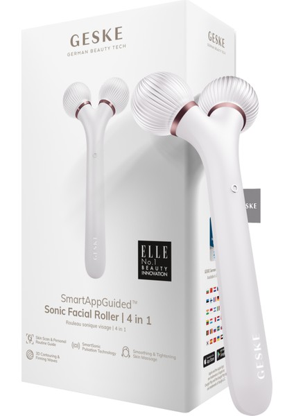 Titreşimli, Yüz Şekillendirici Roller Masaj Cihazı | Sonic Facial Roller