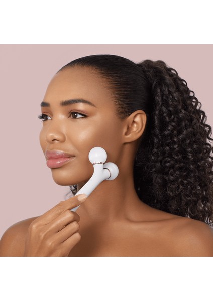 Titreşimli, Yüz Şekillendirici Roller Masaj Cihazı | Sonic Facial Roller fırsatları