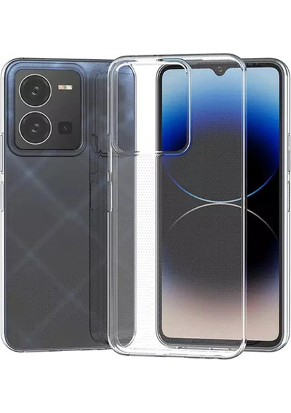 Vivo Y35 Kılıf Lüx Şeffaf Silikon - NEONX2104-4896
