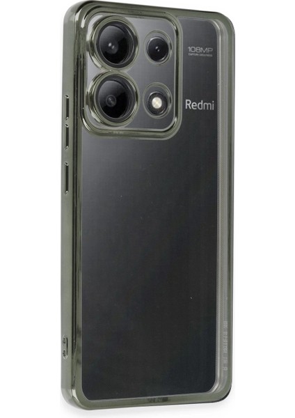 Xiaomi Poco X6 Pro Kılıf Lensli Silikon - Yeşil - NEONX9058-3309