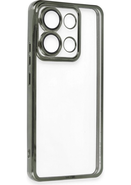 Xiaomi Poco X6 Pro Kılıf Lensli Silikon - Yeşil - NEONX9058-3309 fiyatları