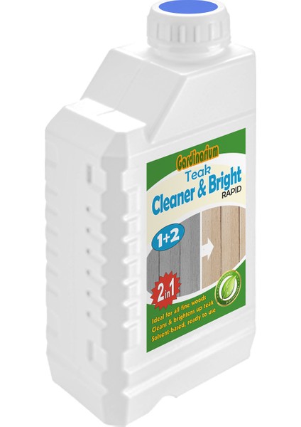 TEAK CLEANER & BRIGHT / RAPID (Kullanıma Hazır Tik Temizleyici ve Parlatıcı) 1 lt