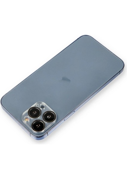 iPhone 12 Pro Max Shine Kamera Lens Koruma Cam - Siyah - NEONX8900-2800