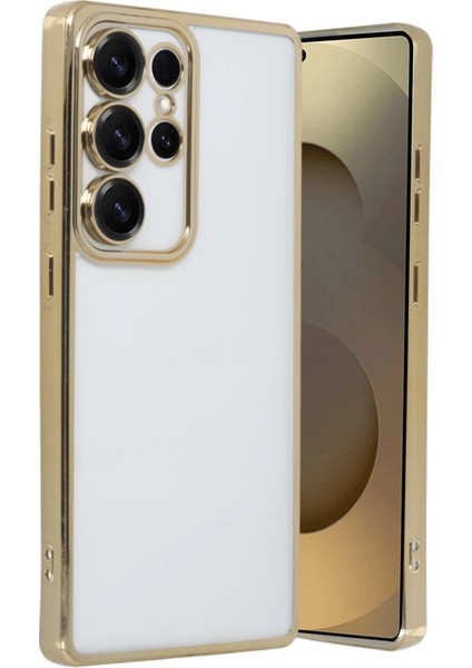 Samsung Galaxy S25 Ultra Kılıf Lensli Silikon - Gold - NEONX9088-5585 fiyatları