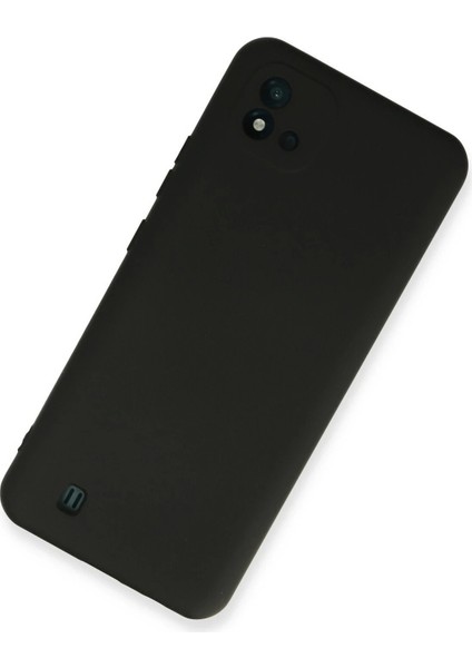 Realme C11 2021 Kılıf Nano Içi Kadife Silikon - Siyah - NEONX1708-2042