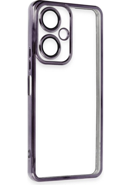 Vivo Y27 Kılıf Lensli Silikon - Mor - NEONX4261-9012 fiyatları