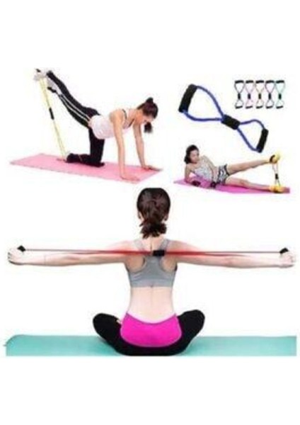 Turuncu Pilates ve Yoga Lastiği, Esneklik ve Güç Kazandıran Egzersiz Bandı modelleri