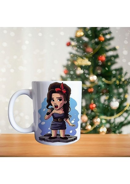Pop Kraliçesi Amy Winehouse Avatar Temalı Porselen Kupa