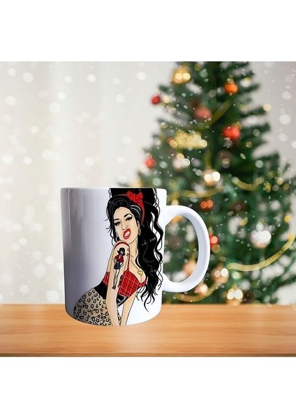 Pop Kraliçesi Amy Winehouse Avatar Temalı Porselen Kupa fiyatları