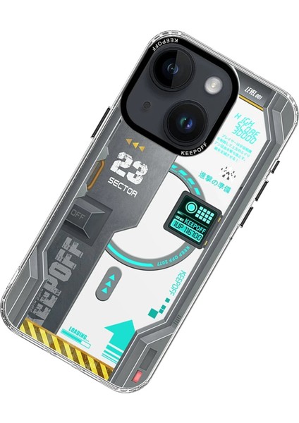 iPhone 15 Future Armor Magsafe Kapak - Advance Attack - NEONX7670-8387