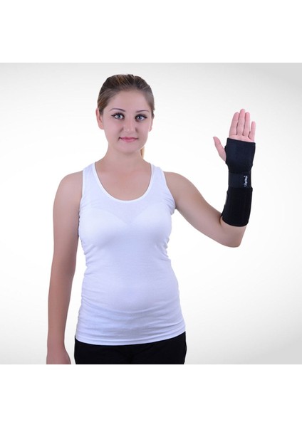 El Bilek Ateli Sabitleyici, Metal Destekli, Siyah, Sağlam ve Konforlu Kullanım