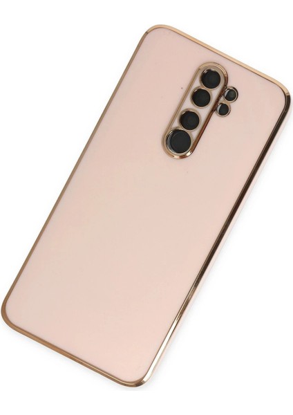Xiaomi Redmi Note 8 Pro Kılıf Volet Silikon - Pembe - NEONX2029-2106 modelleri