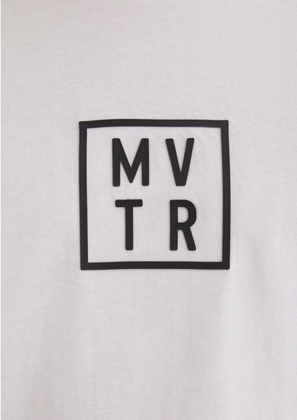 MVTR Baskılı Beyaz Tişört 0612004-620