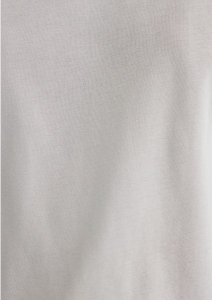 Gri Basic Tişört 1600965-70075