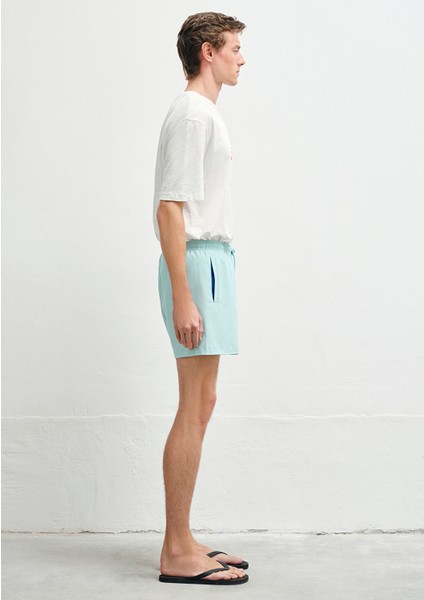 Yeşil Kısa Deniz Şortu 0911892-71757