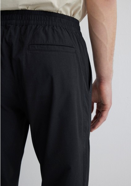 Siyah Jogger Pantolon 0010272-900