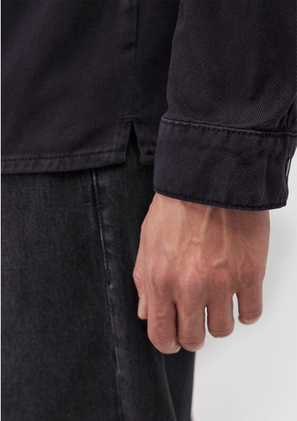 Logan 90lar Siyah Denim Jean Gömlek 0210774-85822