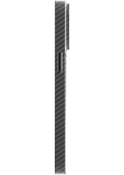 iPhone 13 Pro Kılıf Mekanik Magsafe Kapak - Füme - 1 - NEONX9906-9315