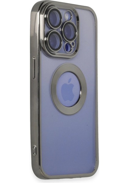iPhone 15 Pro Kılıf Slot Silikon - Titan Gri - NEONX8735-6381 fiyatları