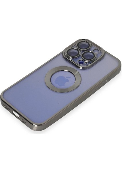 iPhone 15 Pro Kılıf Slot Silikon - Titan Gri - NEONX8735-6381 fırsatları