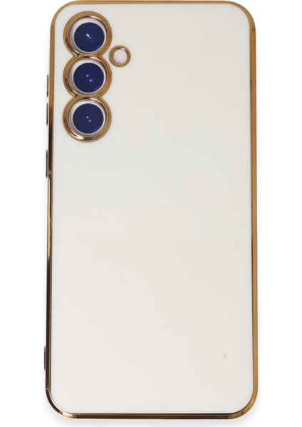 Samsung Galaxy S23 Fe Kılıf Volet Silikon - Beyaz - NEONX1585-6207