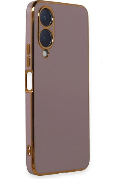 Vivo Y17S Kılıf Volet Silikon - Mor - NEONX6252-2427 fiyatları