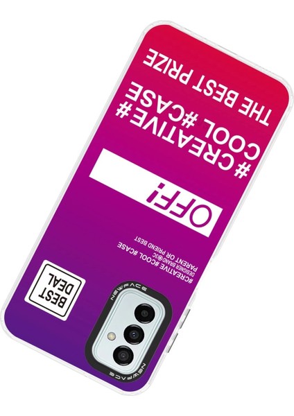 Samsung Galaxy M13 Kılıf Estoril Desenli Kapak - Estoril - 9 - NEONX8267-5371