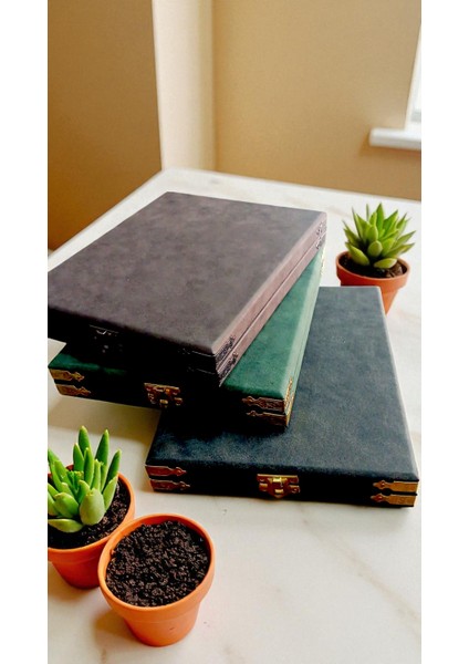 Kişiye Özelvıp Lüks Deri Kulu Ahşap Plaket