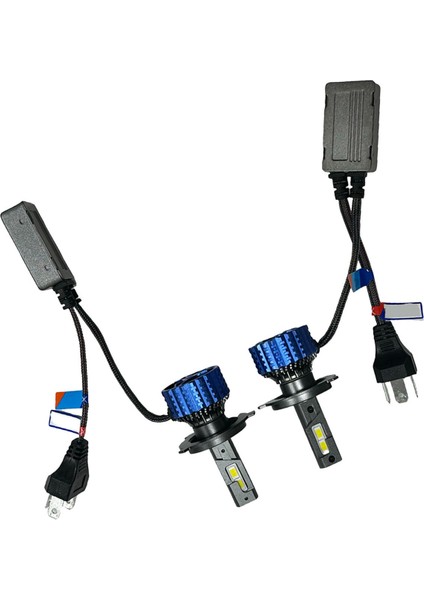 2 Adet Far Ampulü 130W 24000LM 6500K IP68 Su Geçirmez Yüksek Parlaklık Isı Dağılımı Far LED Ampulü Araç Dc9 20V H4 (Yurt Dışından) modelleri