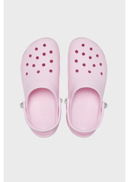 Classic Platform Pearl Clog Ayarlanabilir Kayışlı Inci Detaylı Terlik Bayan Terlik 211231 fırsatları
