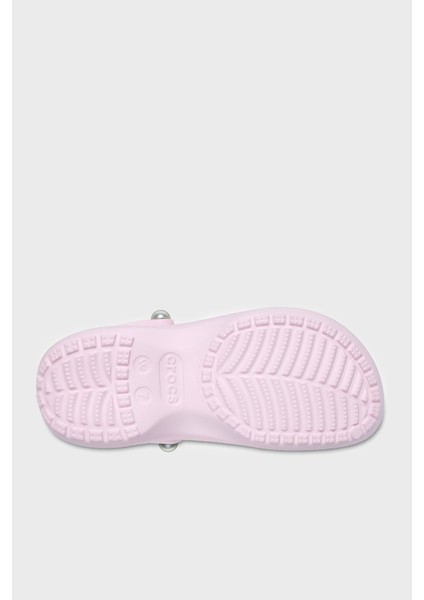 Classic Platform Pearl Clog Ayarlanabilir Kayışlı Inci Detaylı Terlik Bayan Terlik 211231 indirimleri
