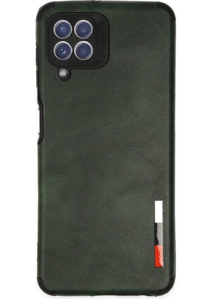 Samsung Galaxy A22 Kılıf Loop Deri Silikon - Yeşil - NEONX9017-2546