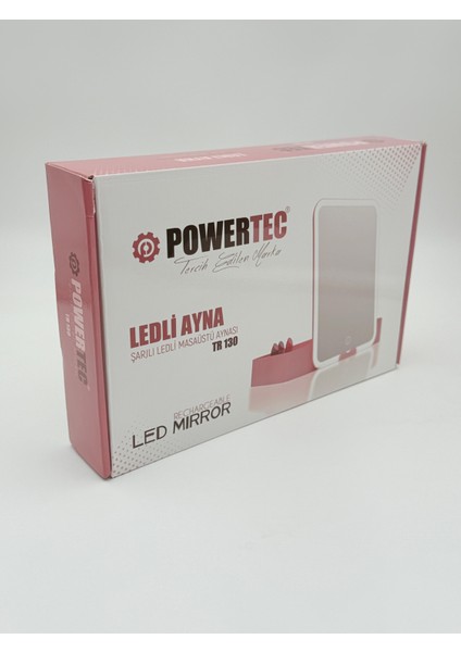 TR-130 Şarjlı Ledli & Aynalı Taşınabilir Makyaj Çantası modelleri