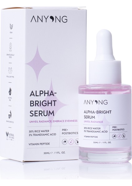 Alpha Bright Leke Karşıtı Serum