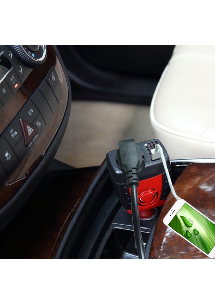 150W Dc 12V Ac 110V Invertör Otomatik Gerilim Dönüştürücü Araba Güç Invertörü Adaptörü ile Çakmak (Yurt Dışından) modelleri