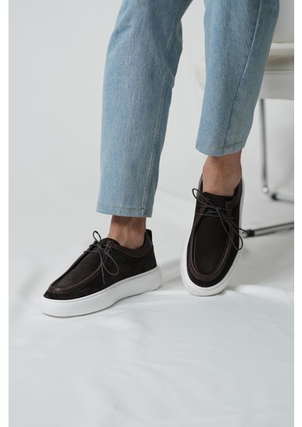 Orion Model Hakiki Deri El Yapımı Erkek Kahverengi Süet Casual Ayakkabı fiyatları