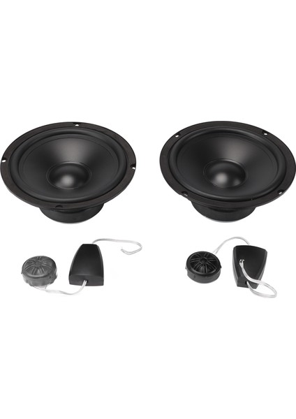 6.5 In Araba Dome Tweeter Kiti Stereo Hoparlör Woofer Crossover Yüksek Sadakat Araba Kornası Hoparlör Seti (Yurt Dışından)