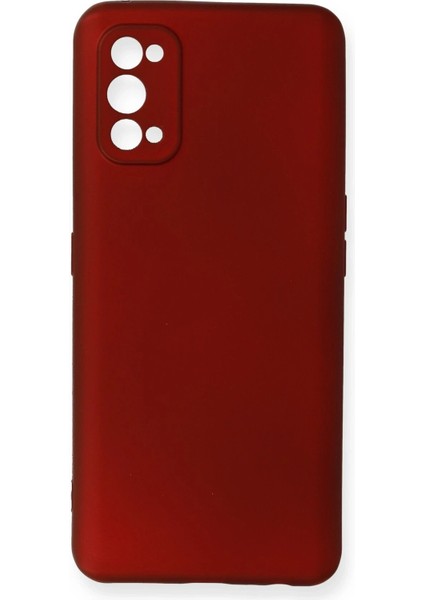 Realme 7 Pro Kılıf First Silikon - Bordo - NEONX6762-1615